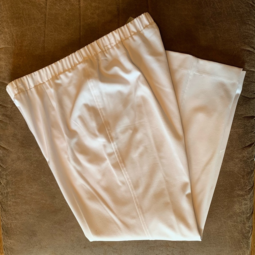 Allison Daley Women’s White Pull on Pants, size 14